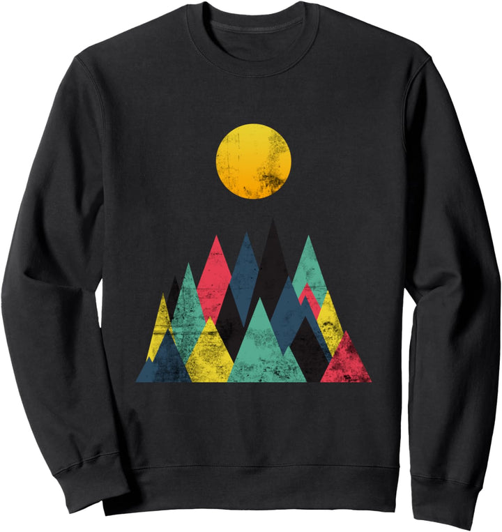 Berge unter einer Sonne - Gebirge Sweatshirt