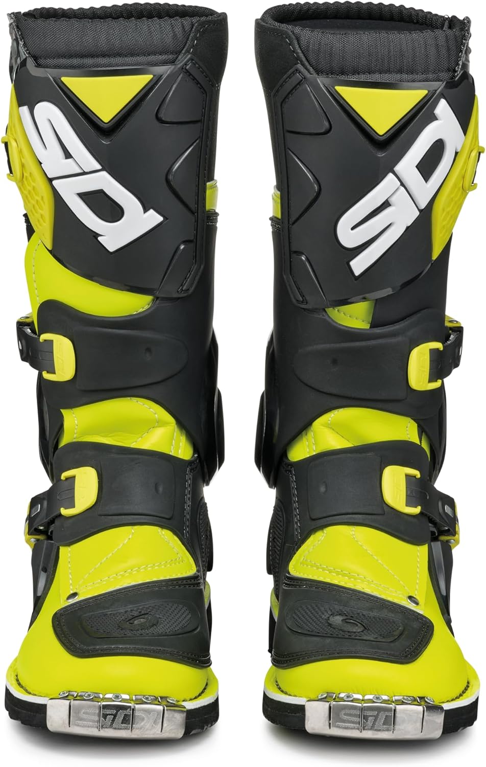 Sidi Mflame Unisex Kinder Flame 38 EU Black Yellow Fluo, 38 EU Black Yellow Fluo