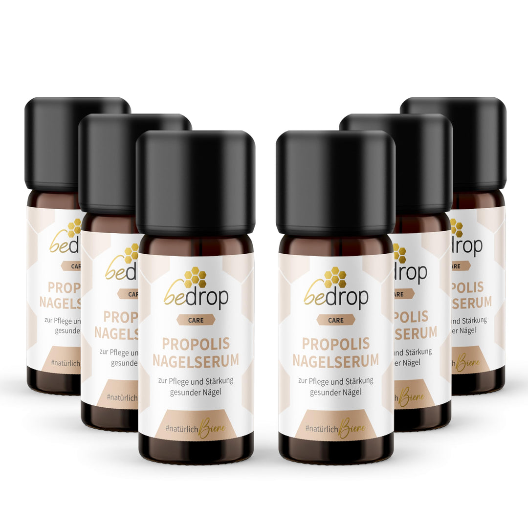 bedrop Propolis Nagelserum 10ml Nagelöl zur Nagelpflege & Stärkung natürlicher Nägel mit Propolis Te