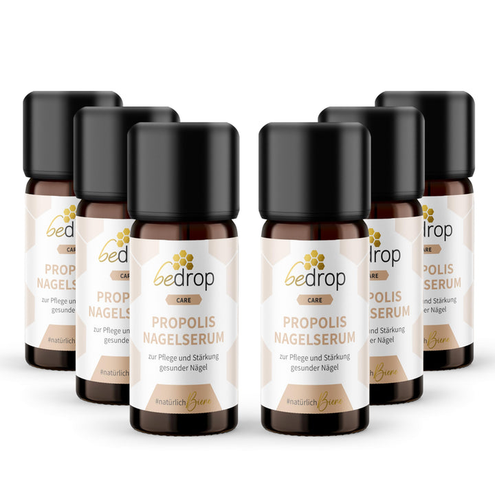 bedrop Propolis Nagelserum 10ml Nagelöl zur Nagelpflege & Stärkung natürlicher Nägel mit Propolis Te