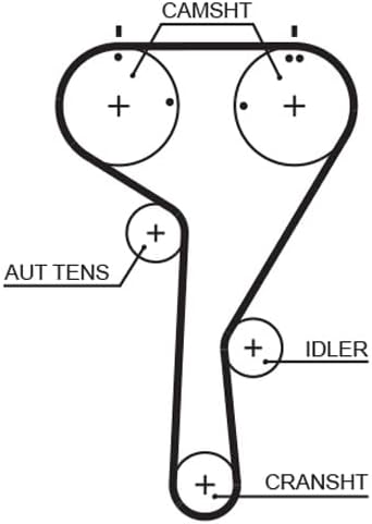 GATES Steuerriem 5680XS