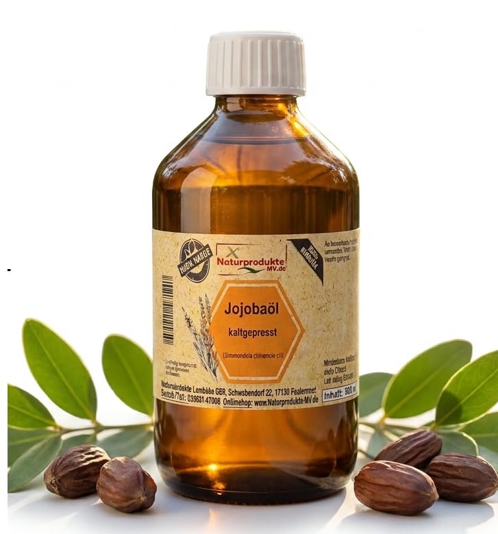Jojobaöl kaltgepresst (500 ml) Jojoba Öl kaltgepresst