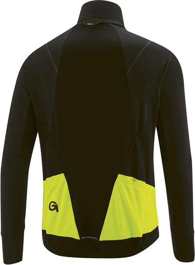 Gonso Herren Fahrradtrikot Bavella L Safety Yellow, L Safety Yellow