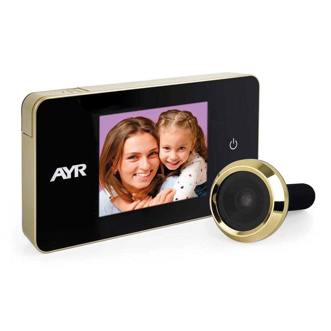 AYR 756 Digitaler Türspiegel, Messing