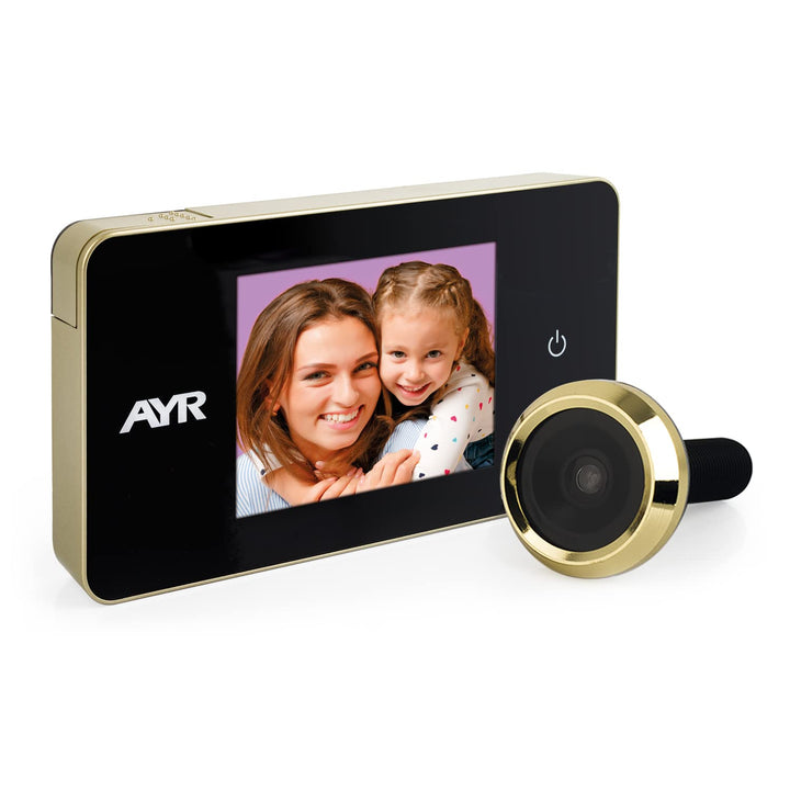 AYR 756 Digitaler Türspiegel, Messing