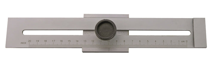 CNC QUALITÄT Streichmass aus Stahl - Messbereich 250