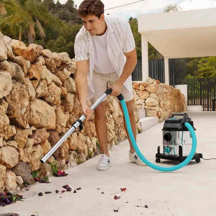 Cecotec Nass- und Trockensauger 20 L Conga Rockstar Wet & Dry Steel MAX. 1400 W, 22 kPa, Entleerungs