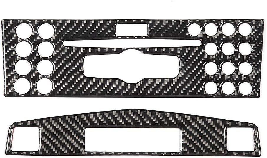 Suuonee Verkleidung Mittelkonsole, Carbon Verkleidung Mittelkonsole Navigationsleiste Passend für C