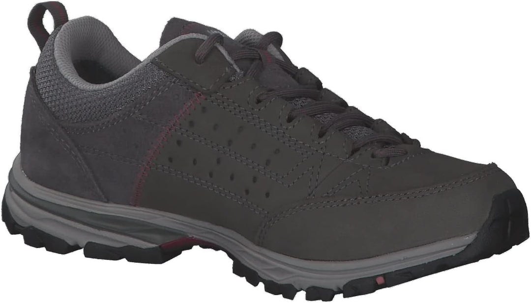 Meindl Damen Wanderschuhe Durban Lady GTX 35.5 EU Grau Bordeaux, 35.5 EU Grau Bordeaux