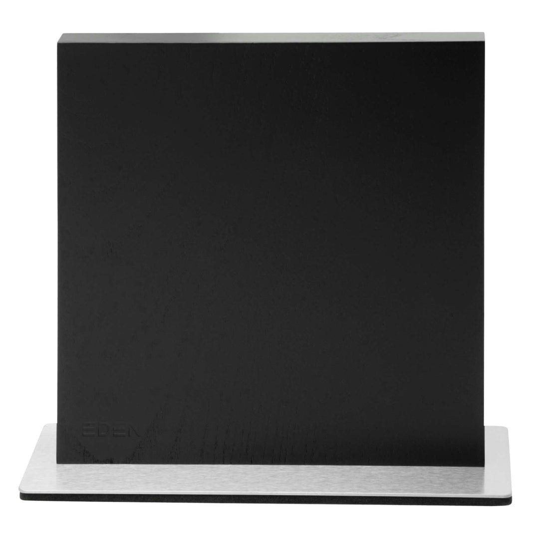 Eden Quality Products Eden Magnetic Knife Block EQB102 magnetischer Messerblock, schwarzem Eschenhol