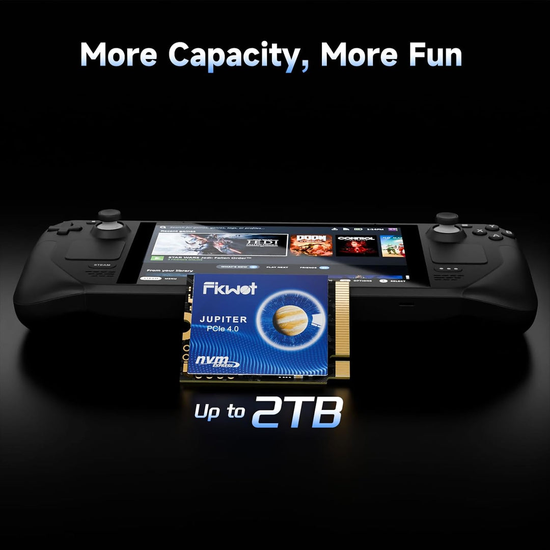 Fikwot FX953 M.2 2230 PCIe Gen4 Interne NVMe SSD 1TB, Lesen bis zu 5000 MB/s, Kompatibel mit Asus RO