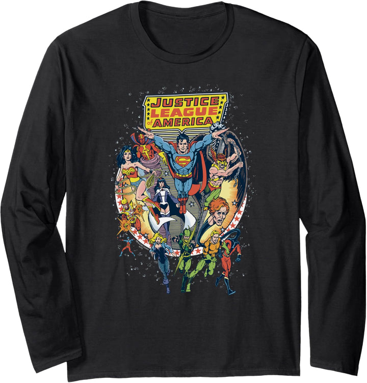 Justice League Star Group Langarmshirt