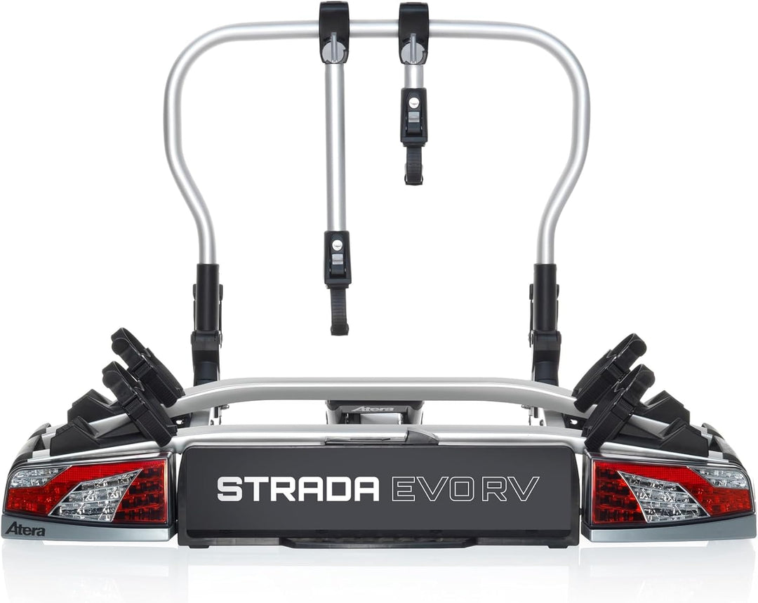 Atera Strada EVO RV 2 - Anhängerkupplungs-Fahrradträger für 2 Fahrräder für Wohnmobile (022 707)