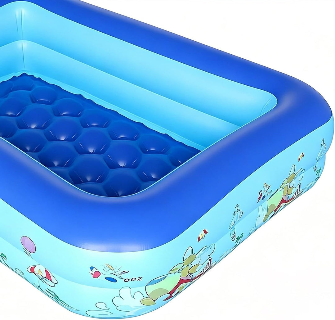 Aufblasbarer rechteckiger Swimmingpool, Rechteckiges und verdicktes übergrosses Meerestier, Aufblasb