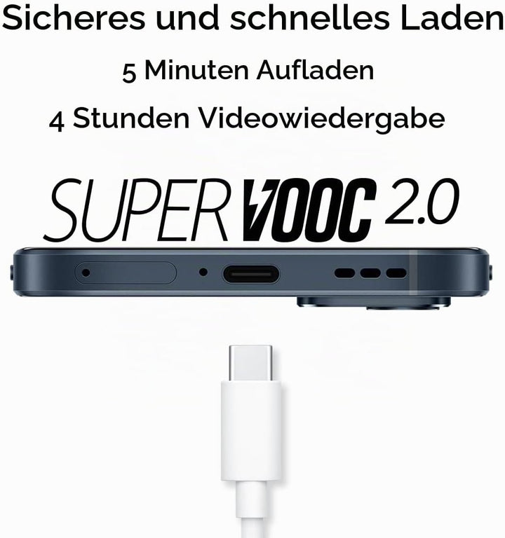 OPPO Reno6 5G, Dual, 128GB 8GB RAM, Stellar Black