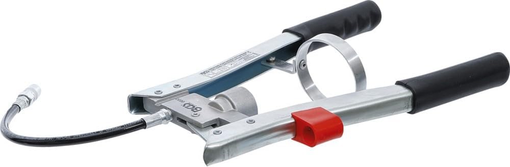 BGS 6650 | Zweihand-Kartuschen-Fettpresse | 500 g | Systemfettpresse| mit flexiblen Panzerschlauch Z