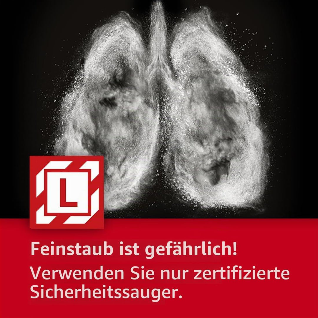 MENZER Schleifsystem Dustfree mit ETS 150 5.0 + VCL 530 PRO Antistatic Set mit VCL 530 PRO, Set mit