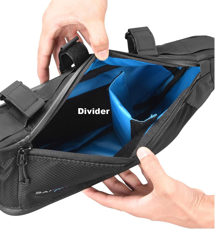 Roswheel Attack Tasche Rahmen Bike Packing erweiterbar 3 – 4L Waterproof Dreieckige Tasche, Dreiecki