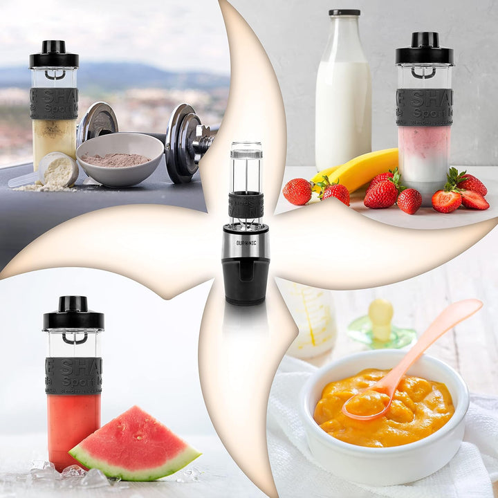 Duronic BL520 Blender, Mixer und Smoothie Maker, Standmixer für beste Rezepte, kleiner Hochleistungs