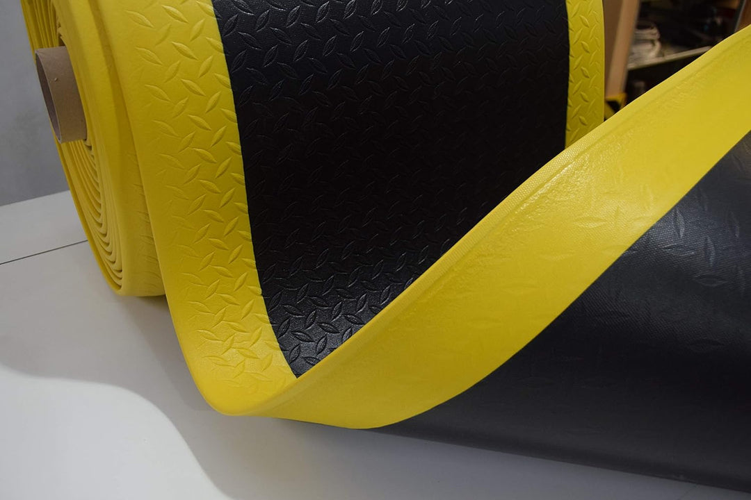 SOFT STEP Ergo | Anti-Ermüdungsmatte | PROFI Komfort Arbeitsplatzmatte Rautenmuster | 100% Vinylscha