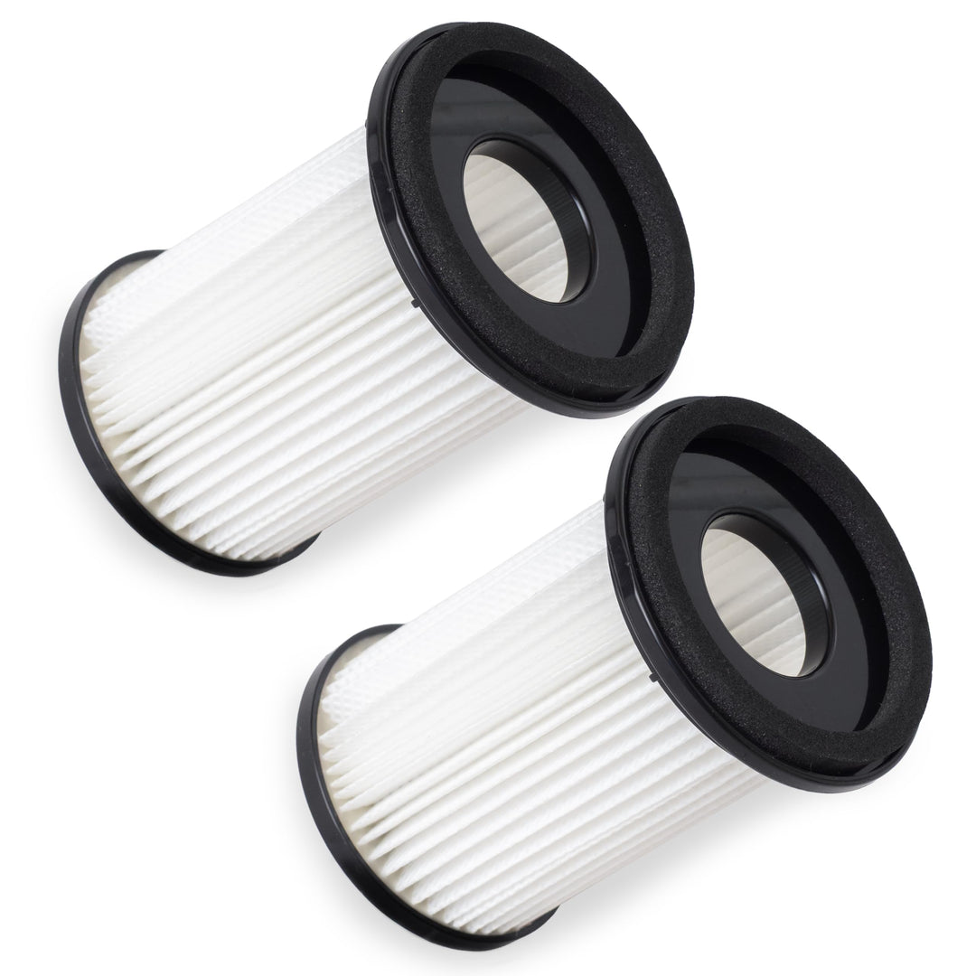 2 Hochwertige HEPA Filter - Für Akku Staubsauger CleanMaxx PC P008E und PC P009E passend - Wiederver