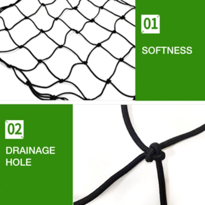 tooloflife Elastisches Spaliernetz, Pflanzenzeltnetz, elastisches Rankgitter, Netz für Pflanzen, Zel