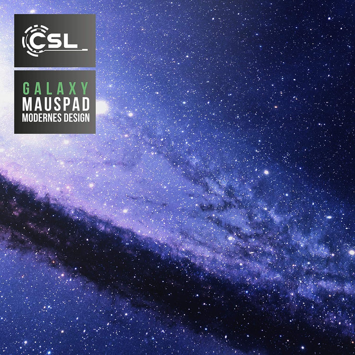 CSL - XXL Mauspad Gaming 900x400 mm - XXL Mousepad gross mit Motiv - Tischunterlage Large Size - ver