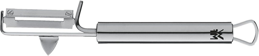 WMF Gourmet Gemüsereibe 12 x 18 cm, Küchenreibe Edelstahl mit 4 Aufsätzen zum Hobeln & Profi Plus Ka