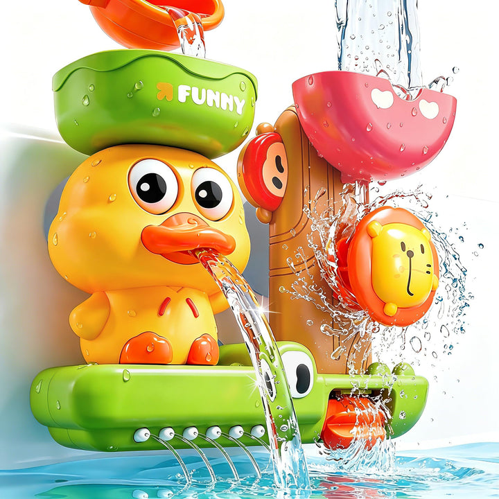 Badespielzeug Baby ab 1 Jahr, Badewannenspielzeug für Kinder 1 2 3 4 Jahre, Kinderspielzeug Babyspie