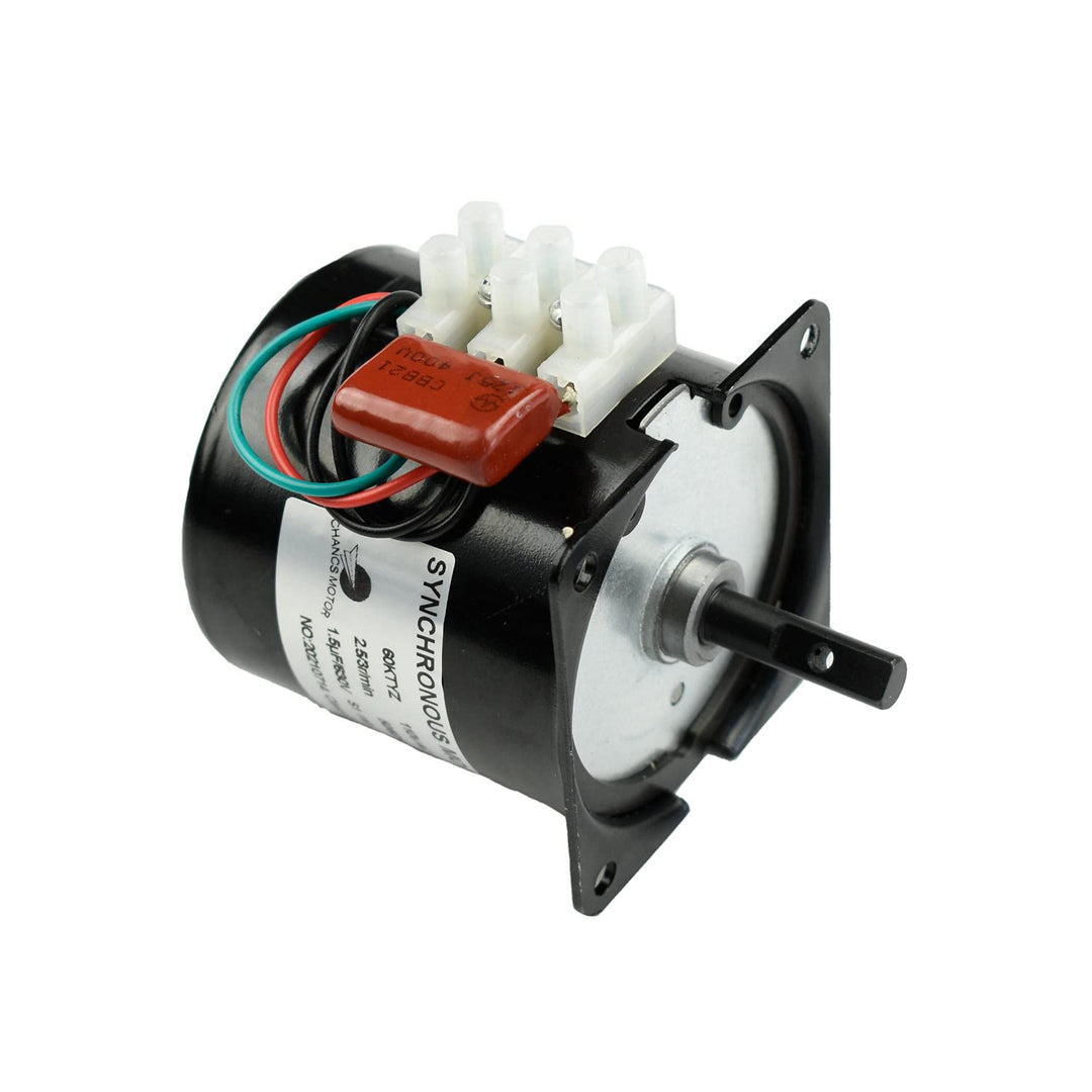CHANCS Permanentmagnet-Synchrongetriebemotor 68KTYZ 220V 1.2RPM CW/CCW Drehmoment 100Kgf.cm Getriebe