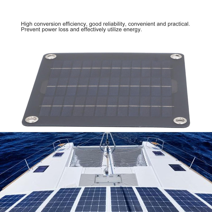 12V 18V 20W Solarbatterieladegerät-Kit Monokristalliner Batterieerhalt für Wohnmobile, Autos, Boote,