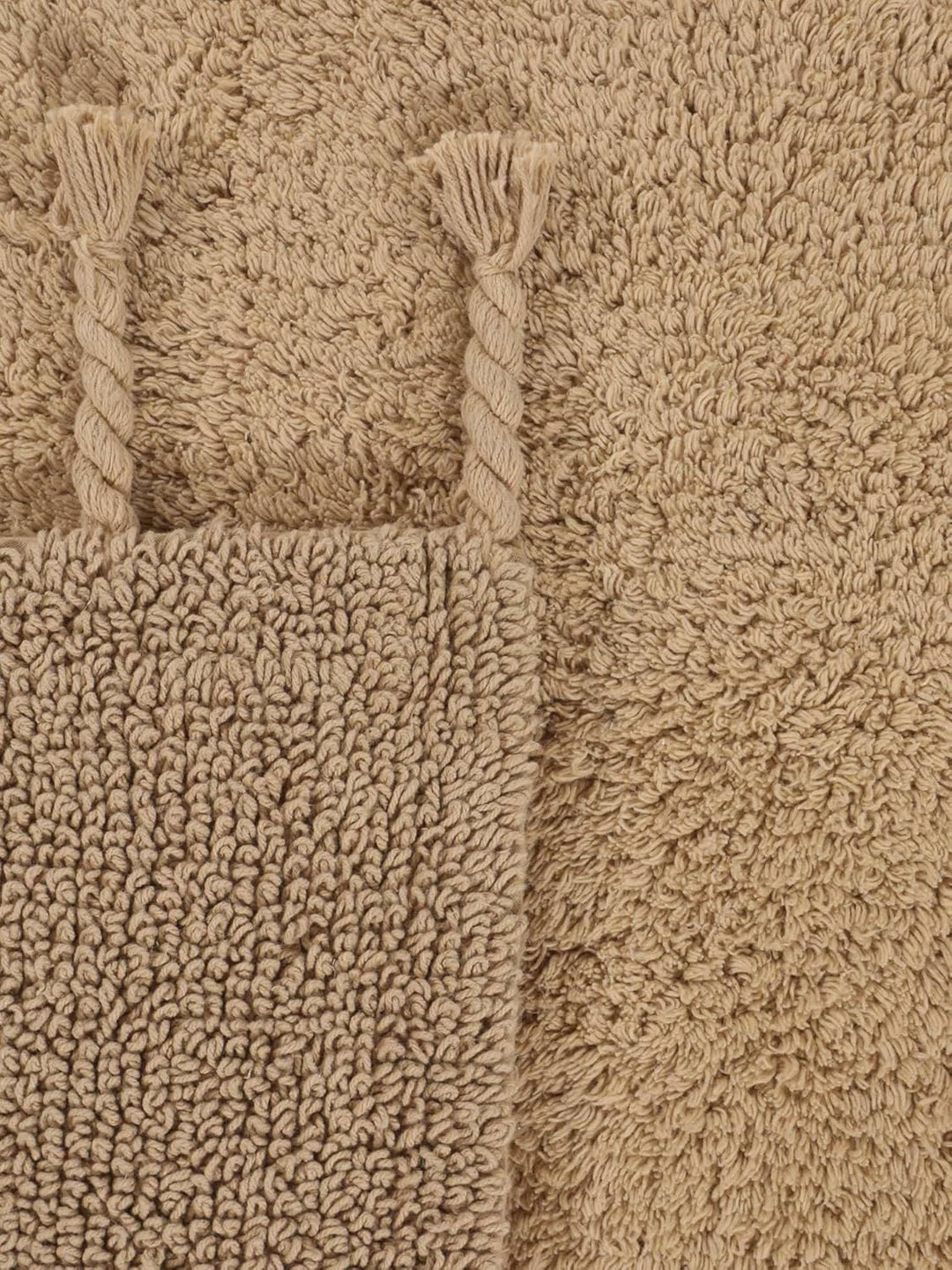 RugVista Badematte Zale, 90 x 60 cm, Rechteckig, Mittelflor, Drehbar, Moderner Badteppich, Maschinen