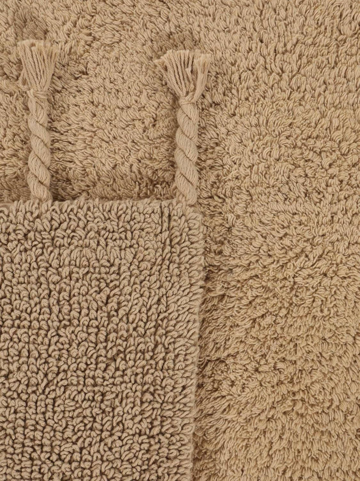 RugVista Badematte Zale, 90 x 60 cm, Rechteckig, Mittelflor, Drehbar, Moderner Badteppich, Maschinen