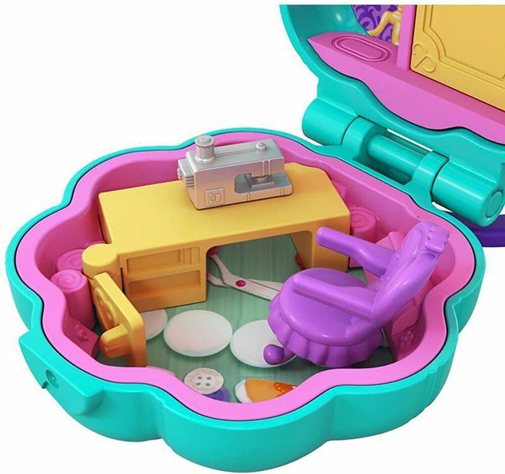 Mattel Polly Pocket FRY31 Tiny Places Lilas Schrank Single, Single