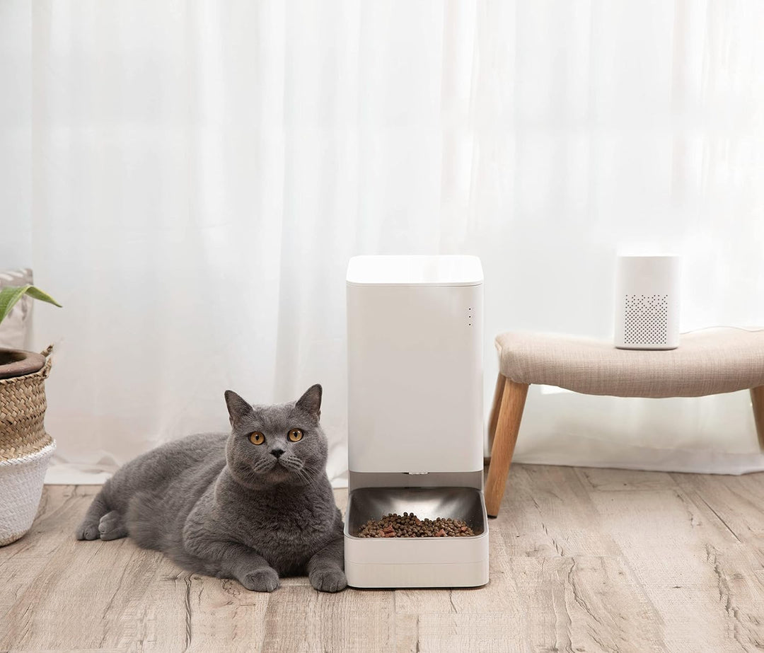 Xiaomi Smart Pet Food Feeder Weiss (Automatischer Futterautomat für Katze & Hund, Automatische Fütte