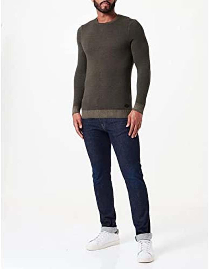 Replay Herren Pullover M 950 Olive, M 950 Olive