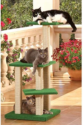 CLEVERCAT Outdoor Modell Lugano ermöglicht Krallenwetzen und Ausschau halten an der frischen Luft. M
