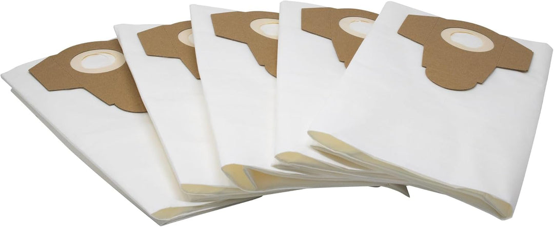 5 VLIES Staubsaugerbeutel/Staubbeutel für feinen Staub PARKSIDE LIDL Nass Trocken Sauger PNTS 1250,
