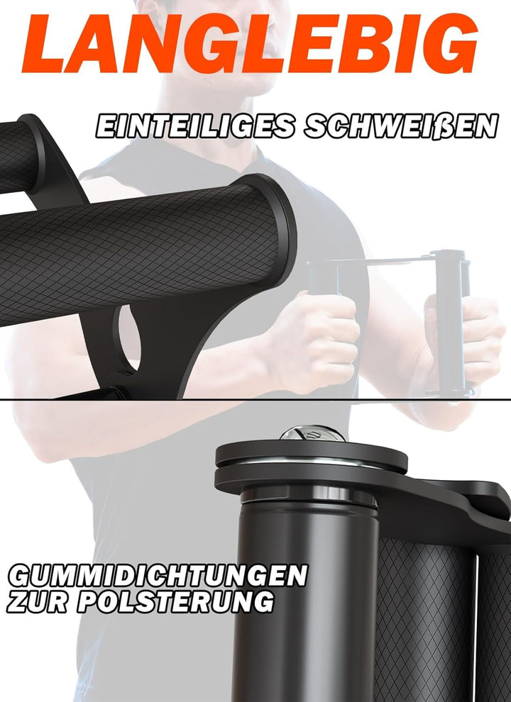 Fitarc V-Stangenaufsatz, T-Stangen-Row-Landmine-Griff, tragbarer Landmine-Aufsatz für Langhantel, pa