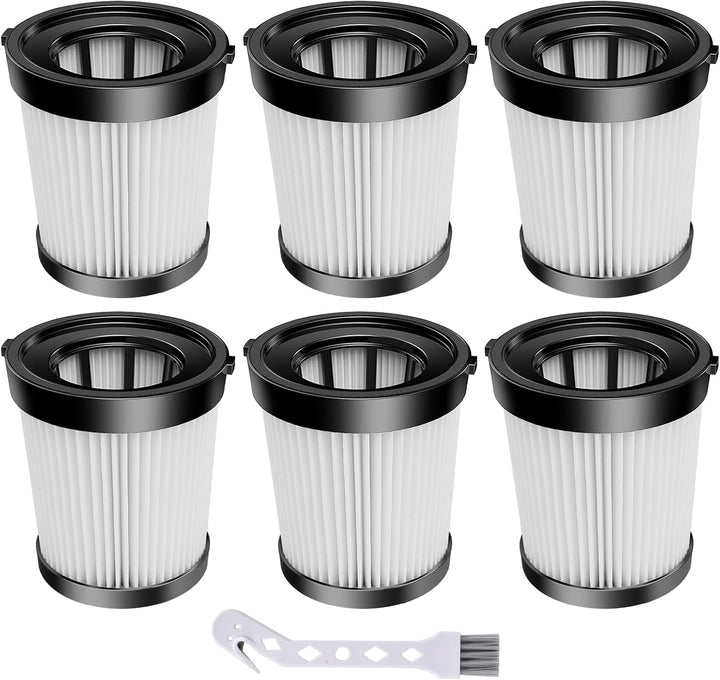 6 Stück Ersatzfilter für Lubluelu 202 HEPA-Filter für Oraimo OSV-102, für Besswin W26, für VacLife V