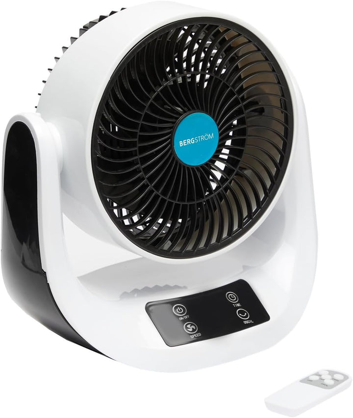 3 Pagen® kompakter Ventilator mit Fernbedienung – 3 Geschwindigkeitsstufen für ideale Abkühlung – 70