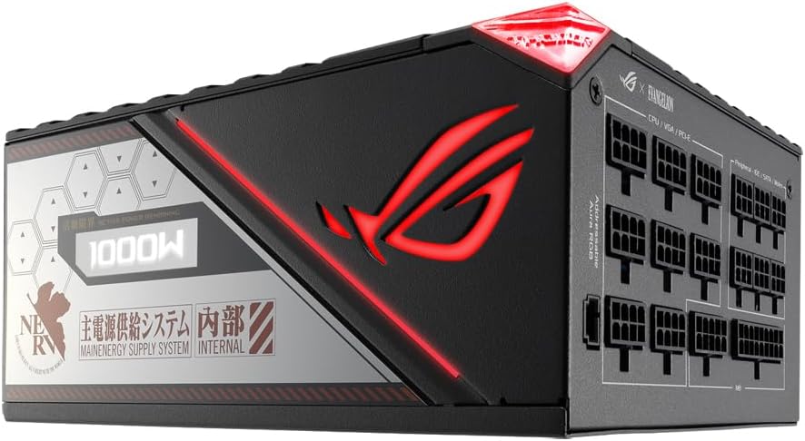 ASUS ROG Thor 1000W Platinum II Eva Edition Netzteil (Evangelion Edition, 1000 Watt, Aura Sync ARGB,