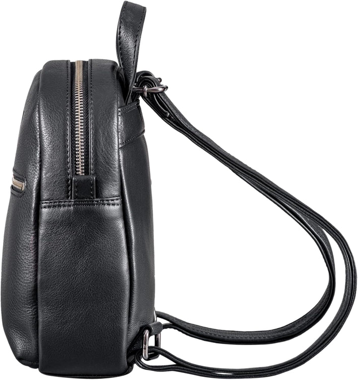 STILORD 'Lola' Mini Daypack Damen Lederrucksack Cityrucksack Kleiner Tagesrucksack Rucksack Tasche f