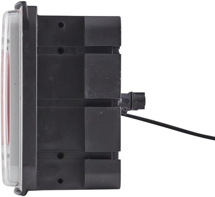 HELLA - Heckleuchte "Krone" - Hybrid - 24V - Anbau/geschraubt - Lichtscheibenfarbe: glasklar - Steck
