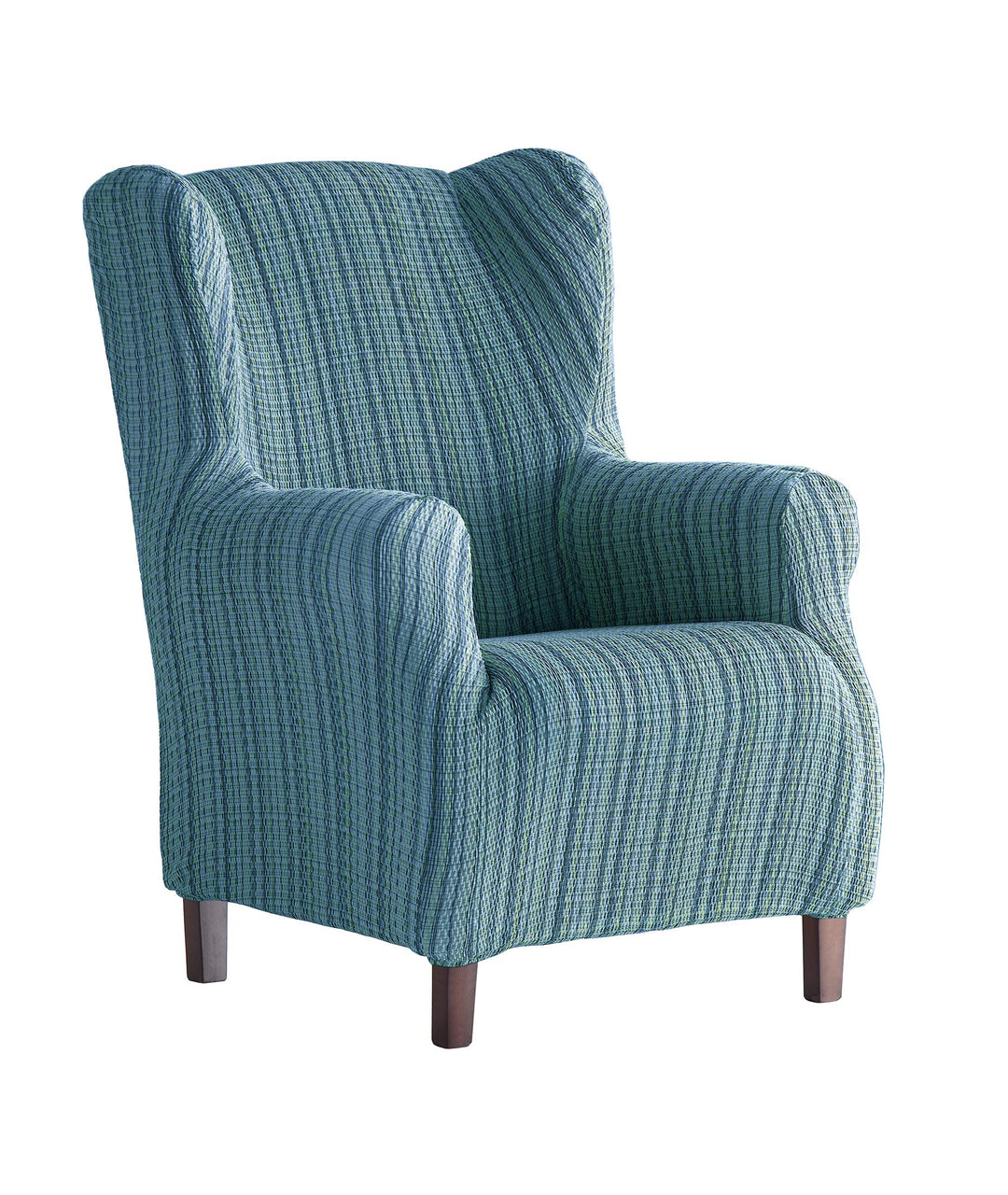 Martina Home Sesselhusse, elastisch Ohrensessel 33x42x8 cm blau ohrenschützer Blau, ohrenschützer Bl