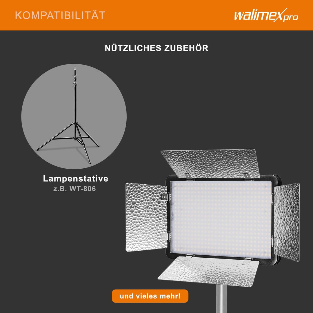 Walimex Pro LED 500 Versalight Daylight, Daylight