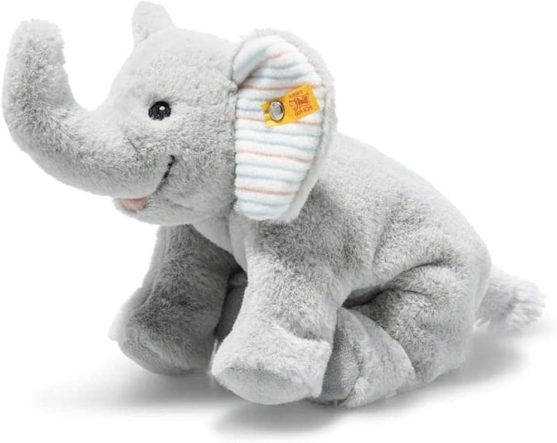 Steiff 242656 Floppy Trampili Elefant, 20cm, Gray Violet, Plüschtier liegend, Floppy