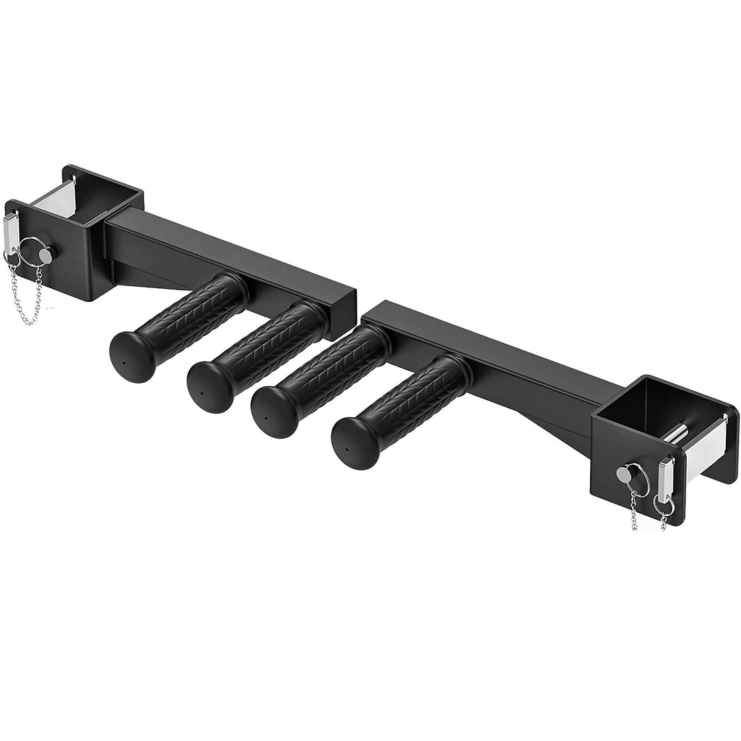 Dip-Stangen-Aufsatz für 2 x 2 Zoll und 3 x 3 Zoll Power Rack, rutschfeste breite und schmale Griffe,