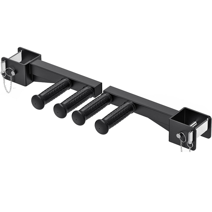 Dip-Stangen-Aufsatz für 2 x 2 Zoll und 3 x 3 Zoll Power Rack, rutschfeste breite und schmale Griffe,
