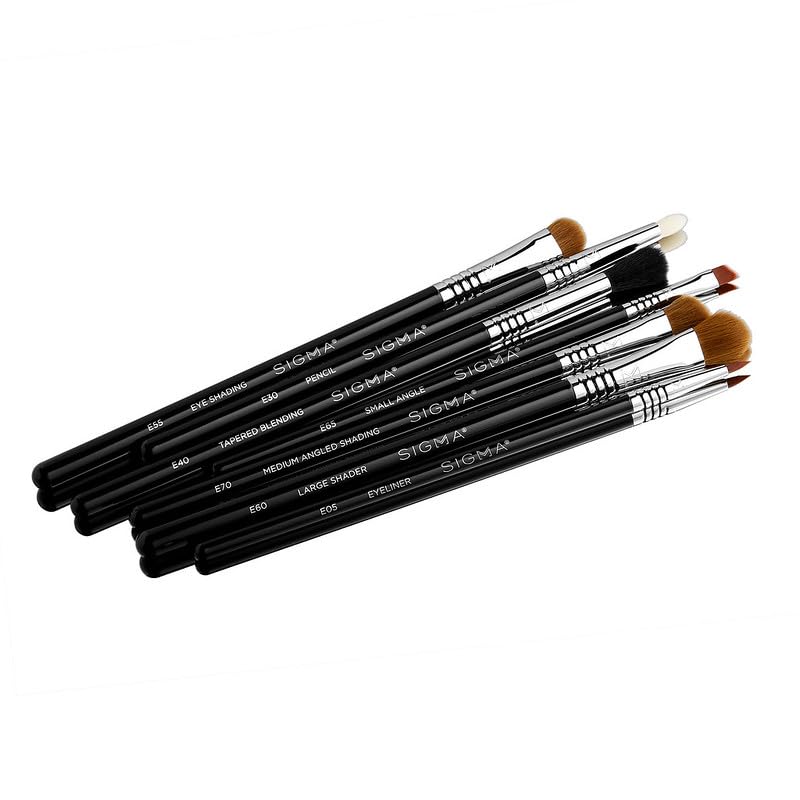 Sigma Beauty Basic Eye Make-up Pinsel Set – Klassische Eye Make-up Pinsel mit Premium-Fasern und ele